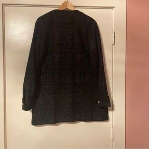 Scarpa Lauren Perez classical cardigan.The fabric has some sparkle to it